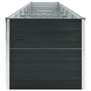 DOTMALL Hochbeet Garten-Hochbeet Verzinkter Stahl 480x80x77 cm Anthrazit