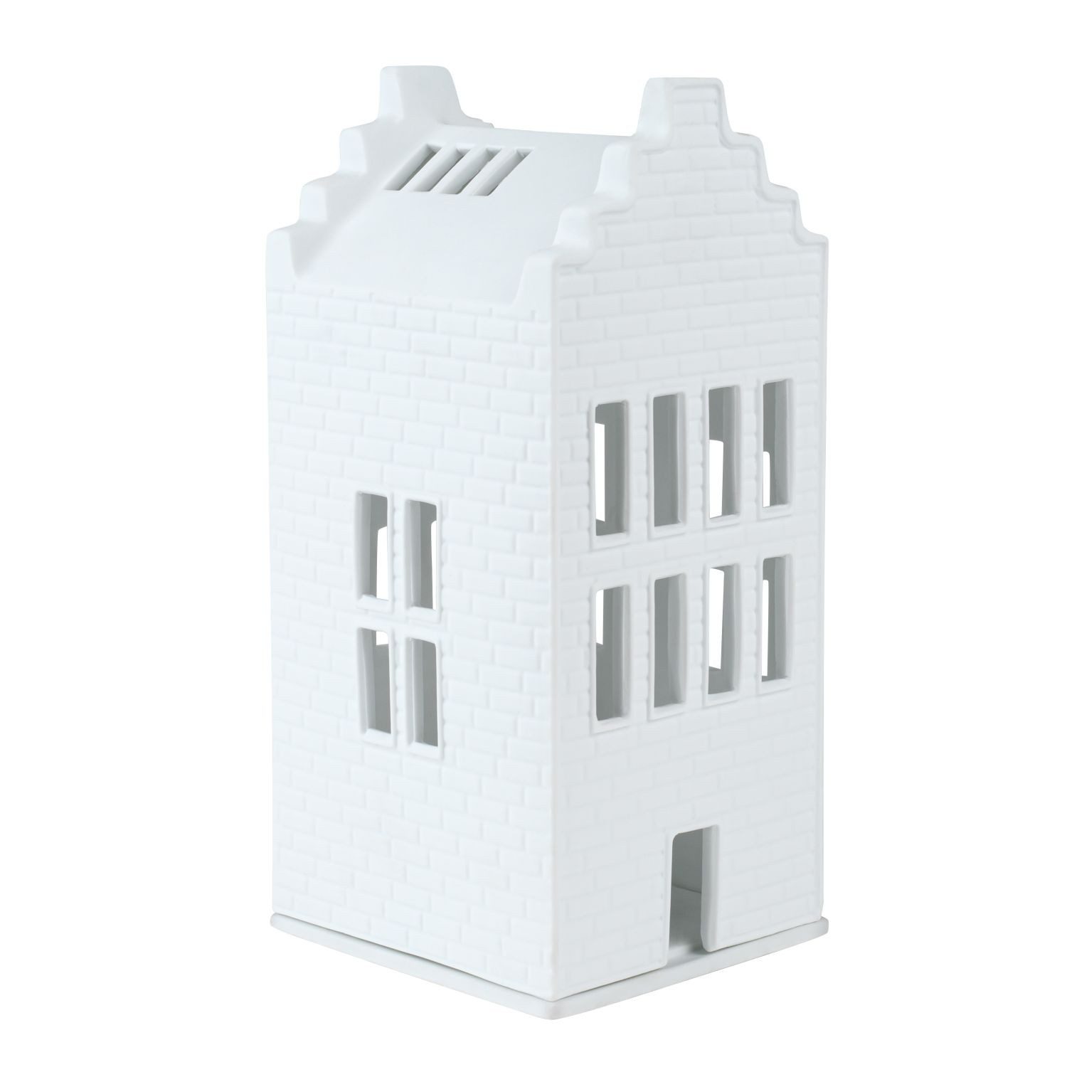 Räder Design Teelichthalter Lichthaus Großes Backsteinhaus günstig online kaufen