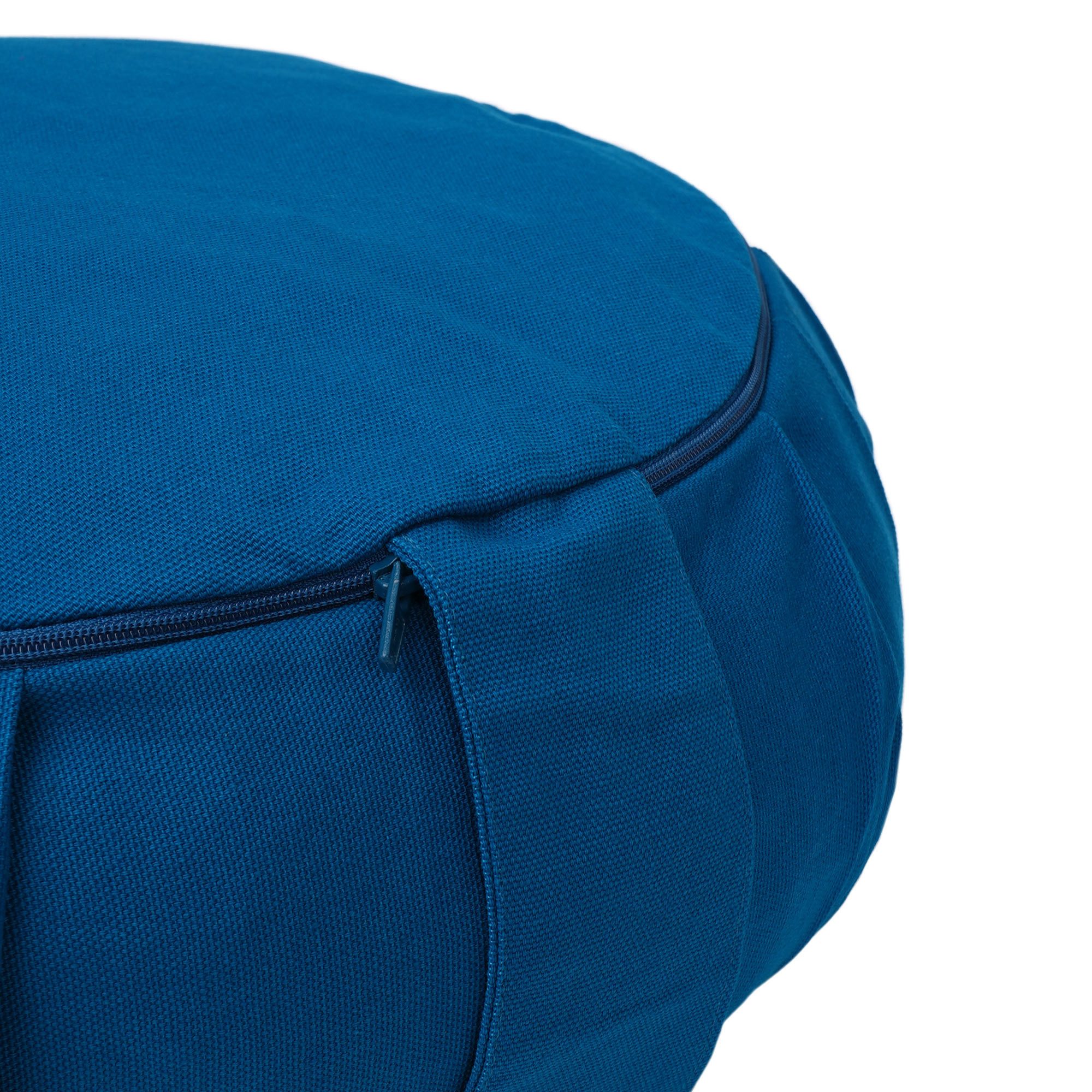 yogabox Yogakissen Meditationskissen / Yogakissen Zafu BASIC mit ZIP, robust, anpassbare Füllmenge