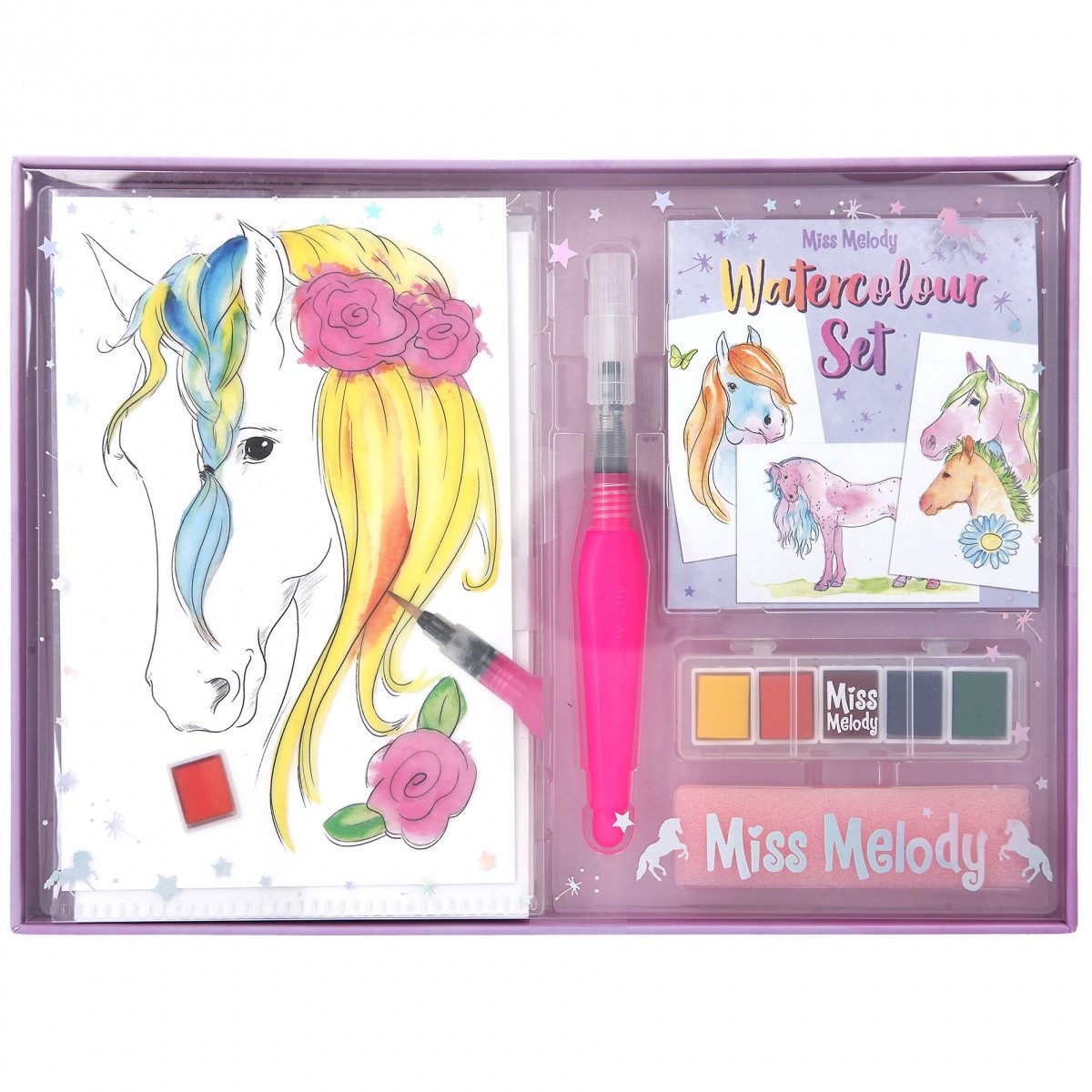 Thumbnail - Depesche Malvorlage DEPESCHE Miss Melody Malbuch Aquarell Set