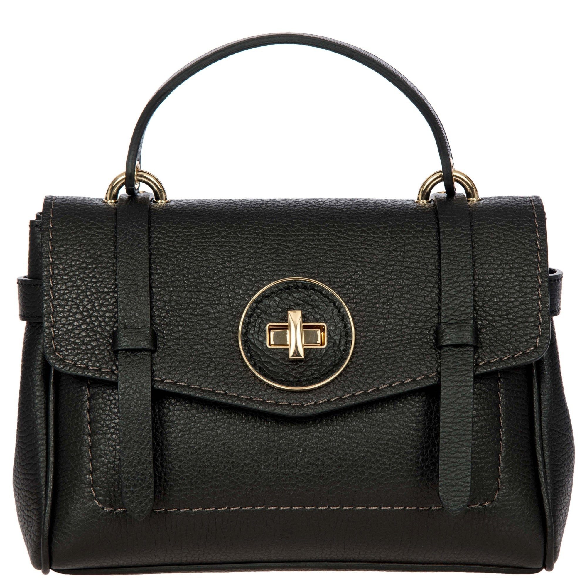 Handtasche Ninfea - Henkeltasche 25 cm (schwarz)