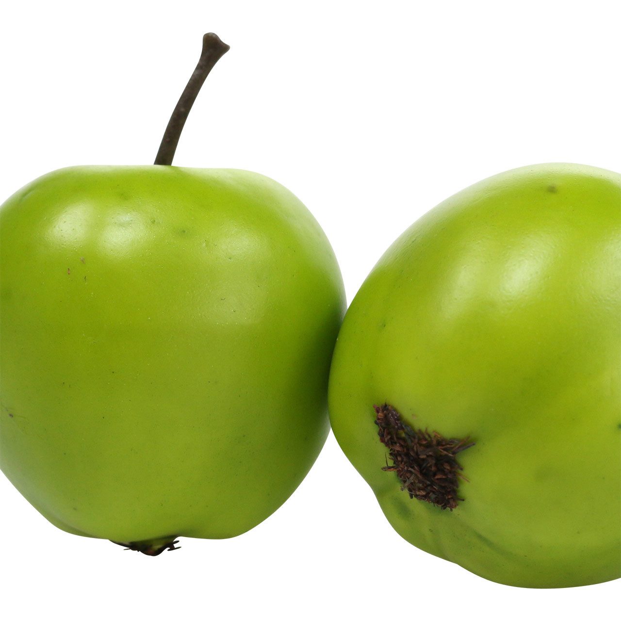 Kunstpflanze Künstliche Mini-Äpfel Deko-Obst Grün Täuschend Echt Streudeko, Viana, Höhe 4.5 cm
