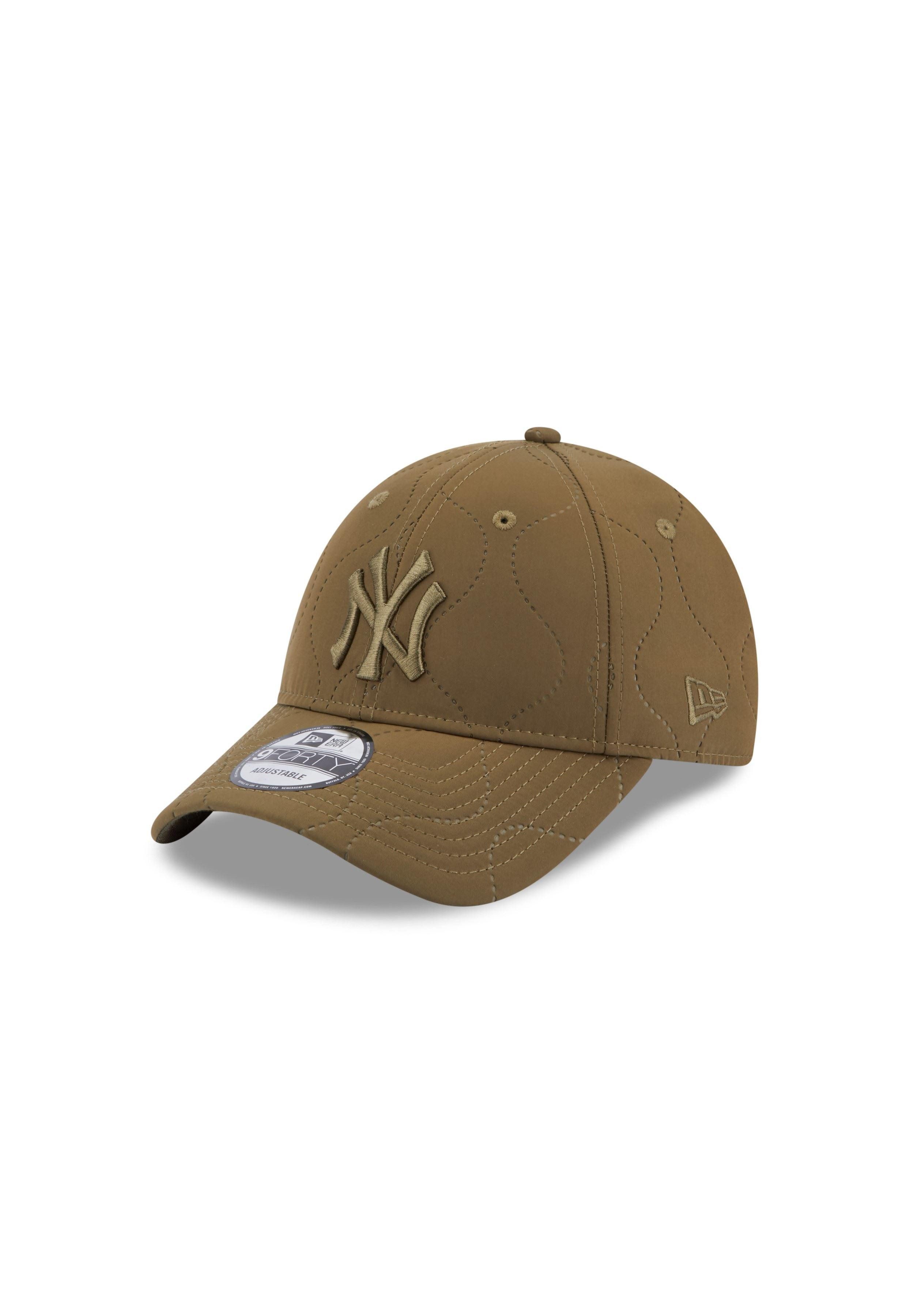 Baseball Cap New York Yankees MLB Quilted Green 9Forty Adjustable Cap New Era