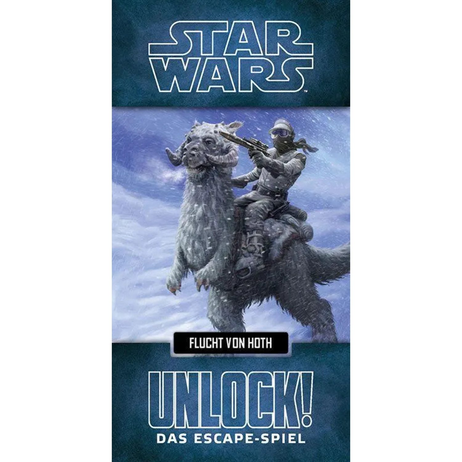 Asmodee Spiel Unlock! Star Wars Flucht von Hoth (Einzelszenario)