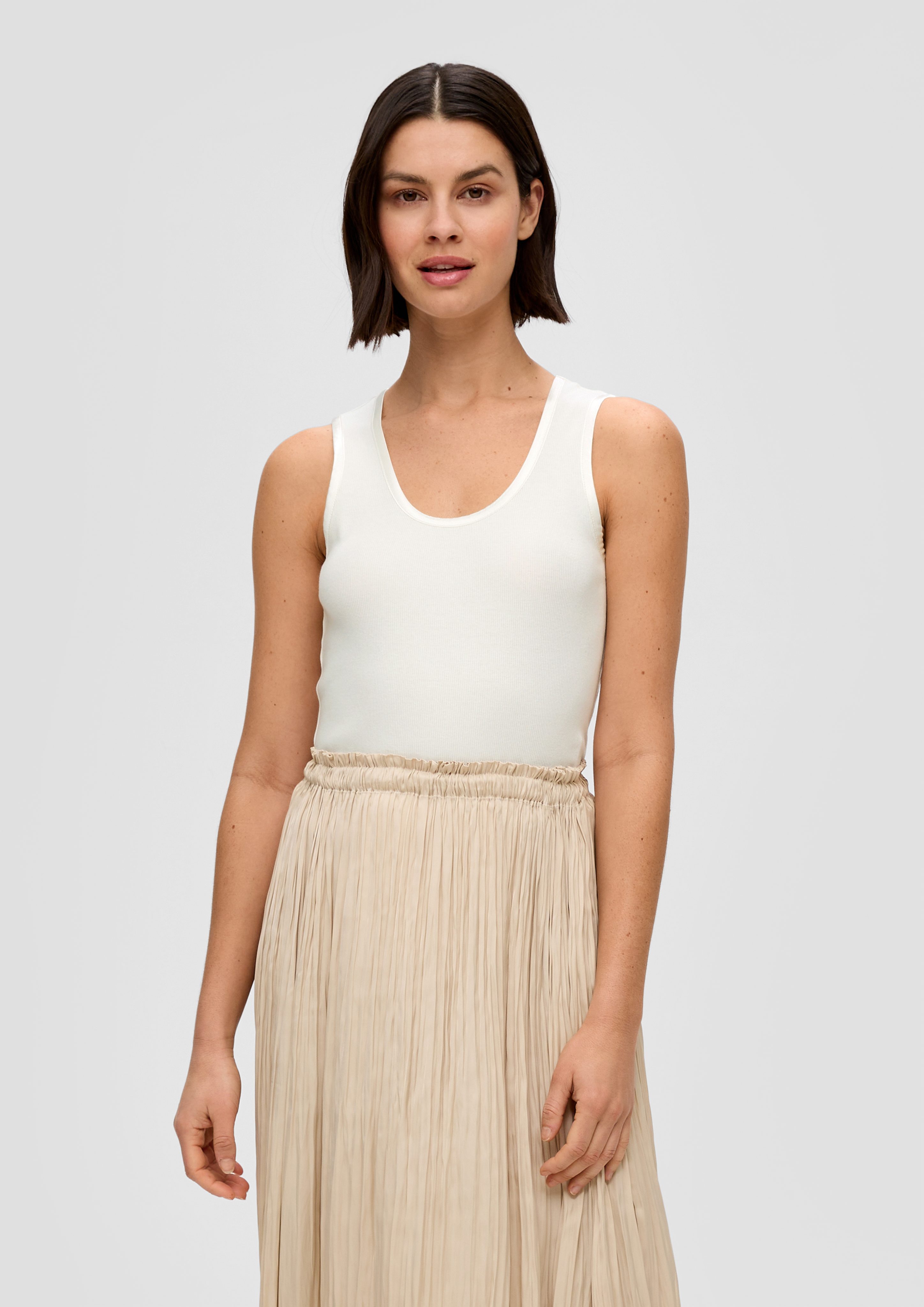 s.Oliver BLACK LABEL Shirttop Tanktop mit günstig online kaufen