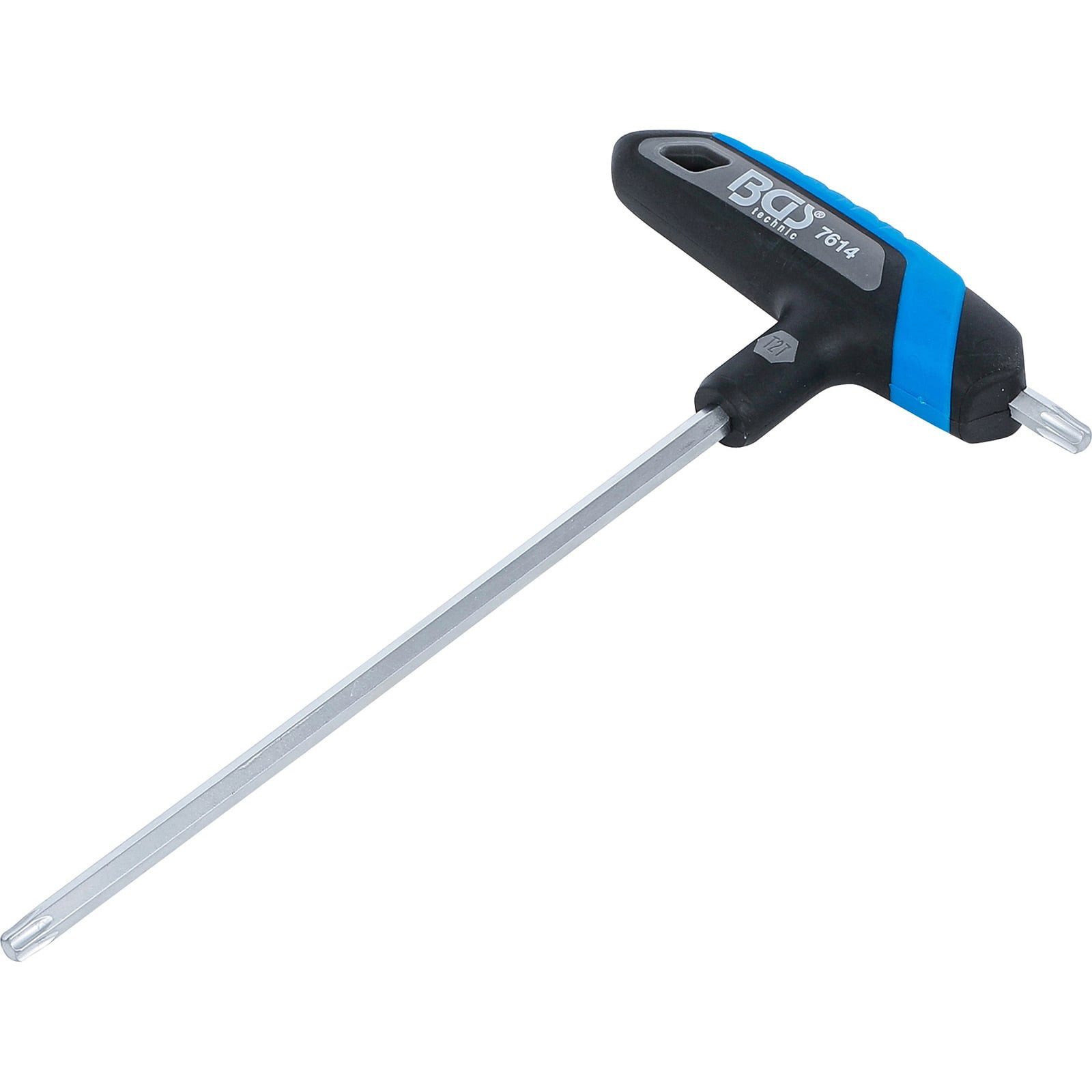 BGS Schraubendreher BGS Schraubendreher mit T-Griff T-Profil (für Torx) T27 - 7614