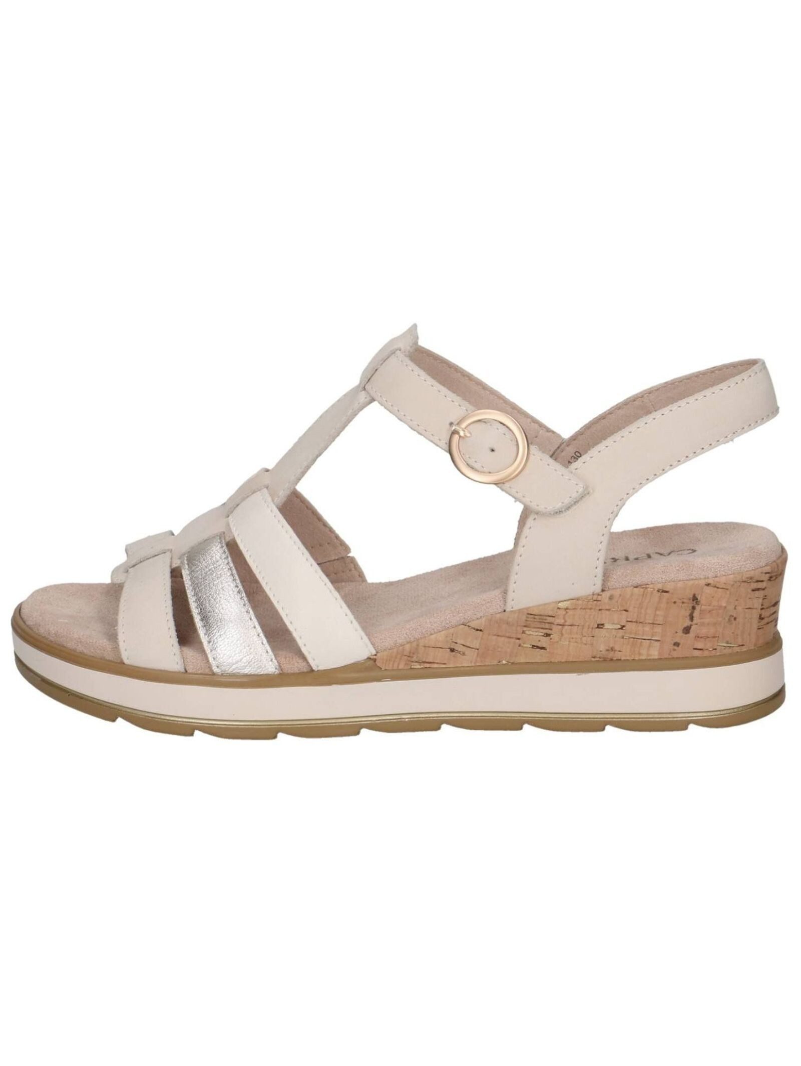 Caprice Sandalen Leder . Keilsandalette