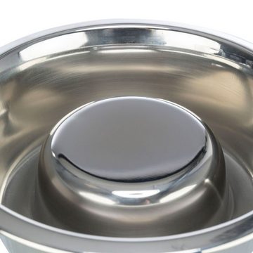 TRIXIE Napf-Set Trixie Slow Feeding Edelstahlnapf Fassungsvermögen/Durchmesser: 0,6