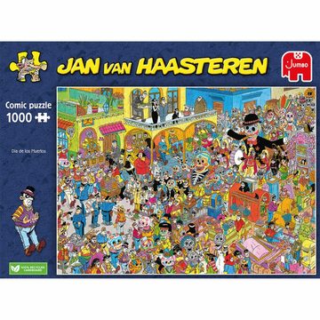 Jumbo Spiele Puzzle Jan van Haasteren Dias de los Muertos 1000 Teile, 1000 Puzzleteile