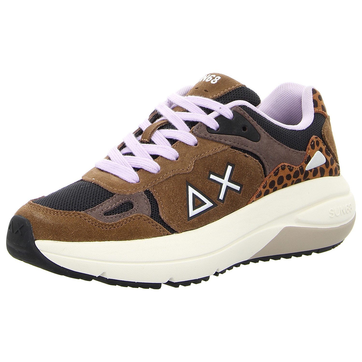 SUN 68 Venus Suede Sneaker