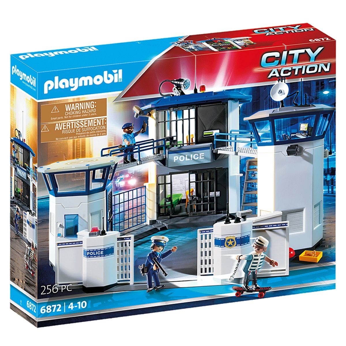 Playmobil® Spielwelt PLAYMOBIL® 6872 - City Action - Polizei  Kommandozentrale mit Gefängnis