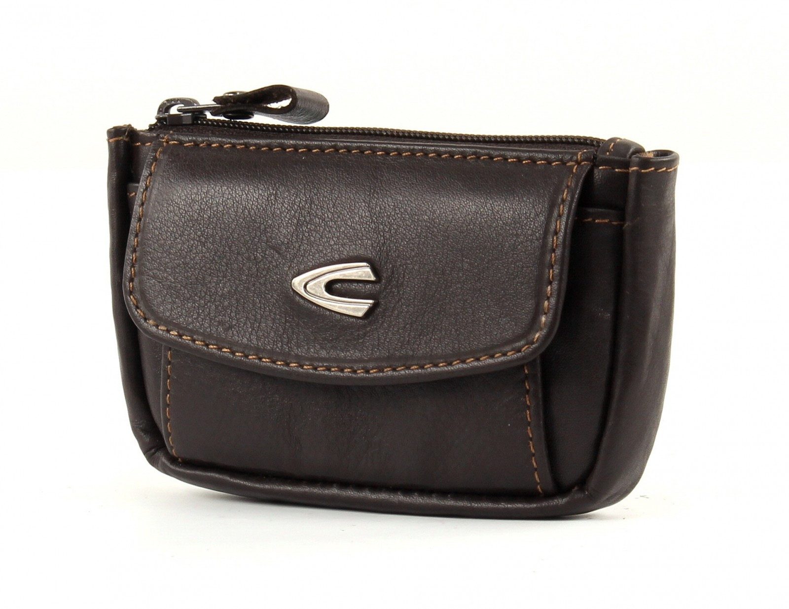 camel active Schlüsseltasche Keyholder, aus echtem Rindsleder