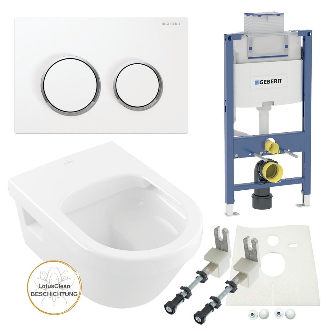 Vorwandelement WC Geberit Spülkasten 82 oder 98 cm V&B WC randlos