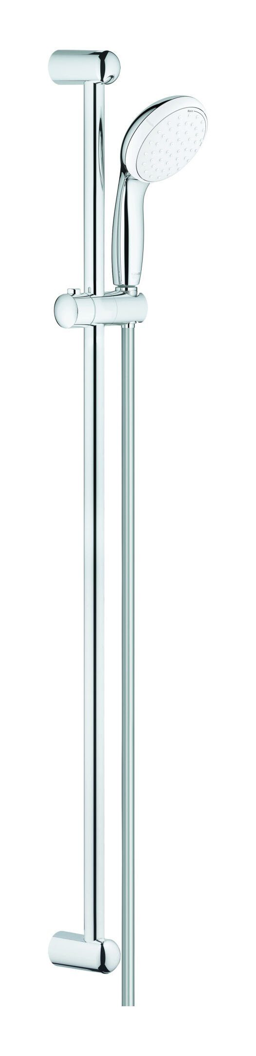 Grohe Stangenbrause-Set Strahlart(en), 100, mit Höhe - Brausestangenset Chrom 5,7 92 2 cm, EcoJoy l Tempesta