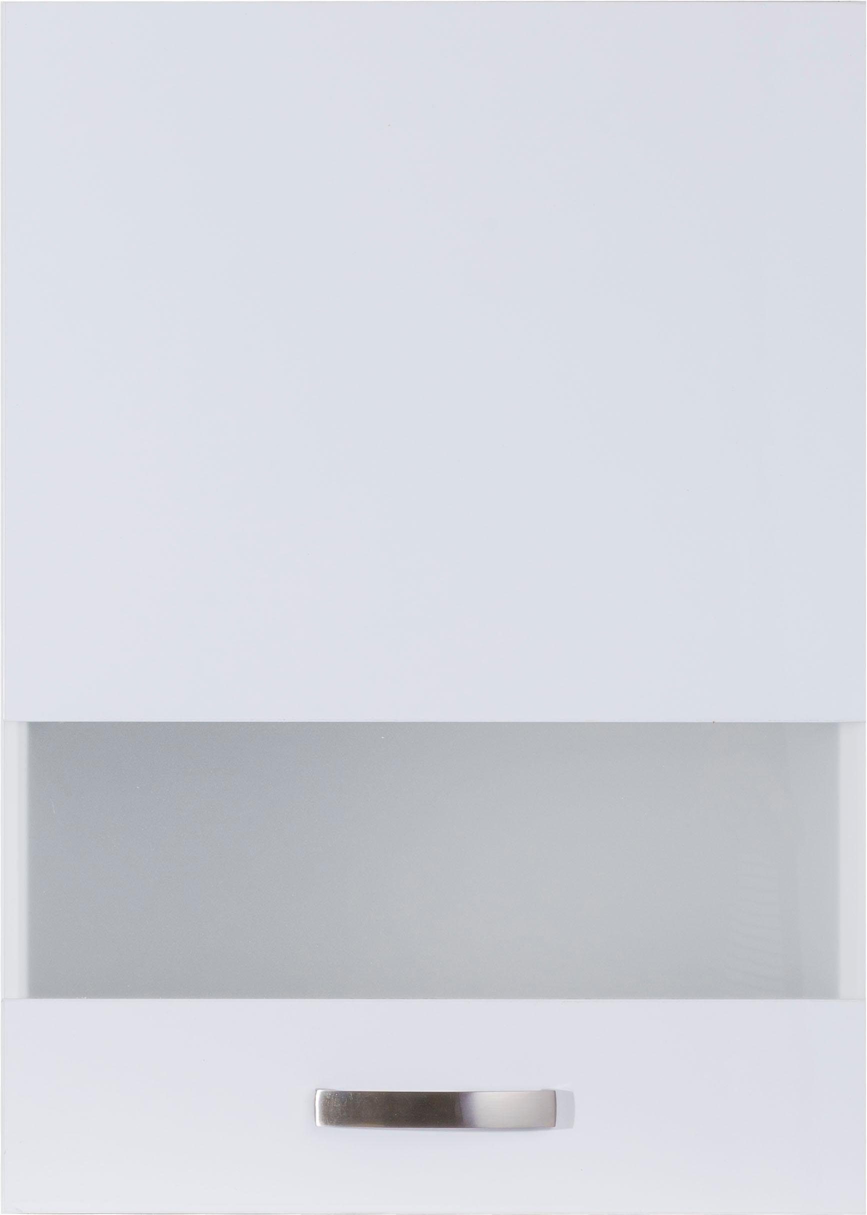 OPTIFIT Glashängeschrank | 50 cm weiß/weiß weiß Breite Cara