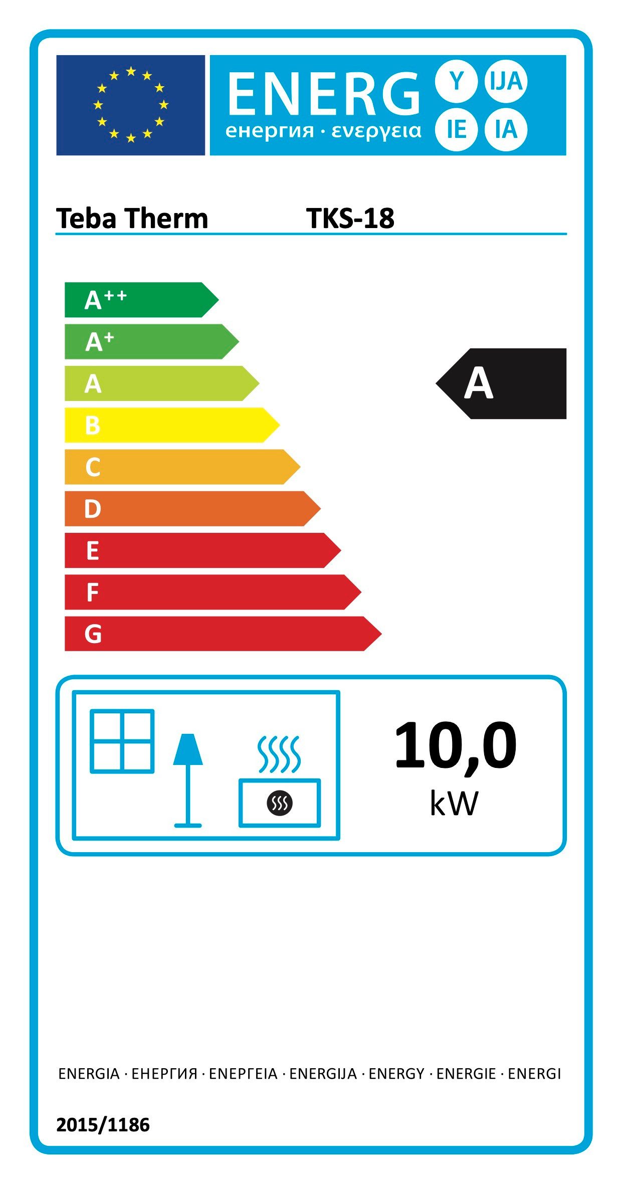 Teba Therm Kaminofen TKS 18 günstig online kaufen