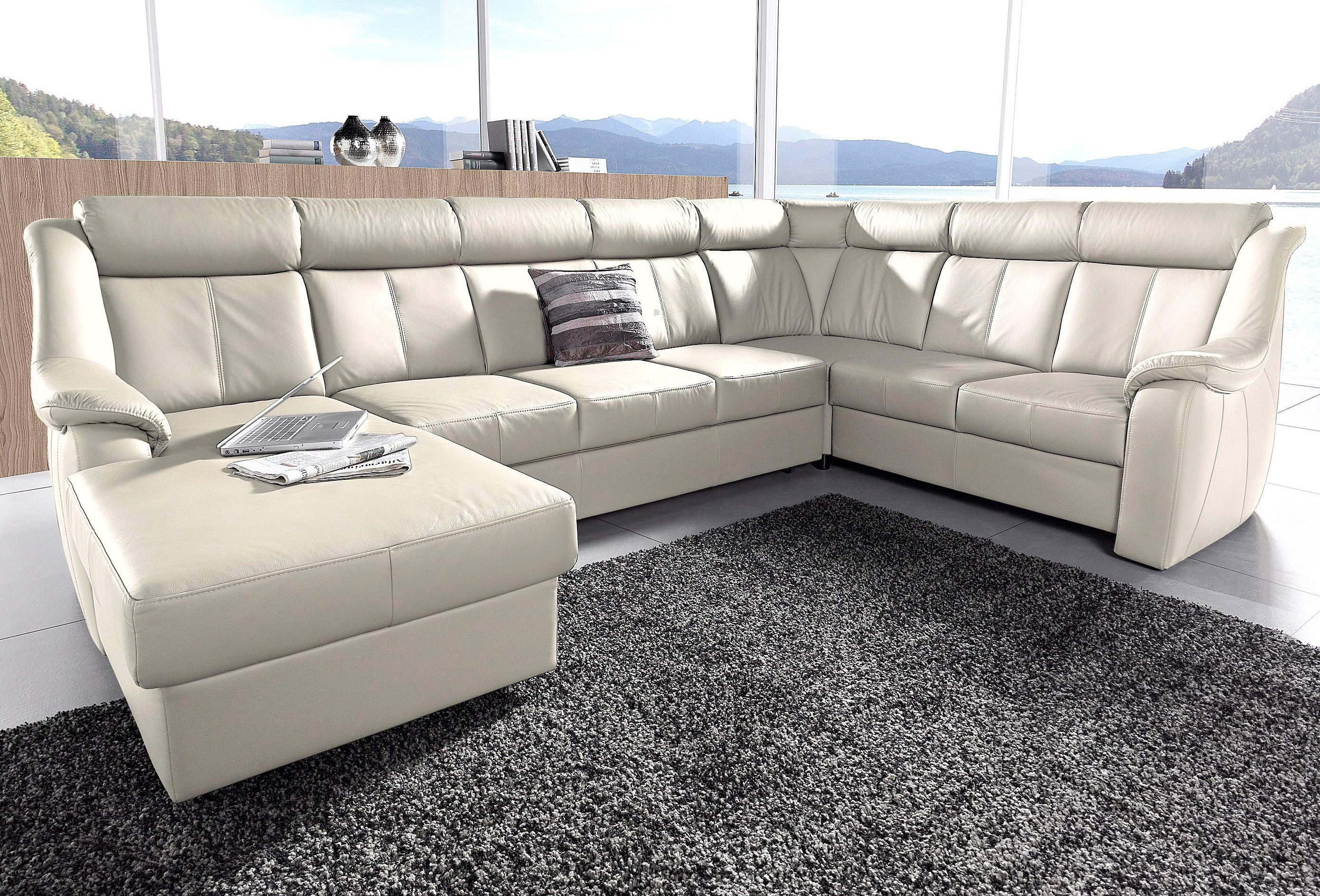 sit&more Ecksofa "Basel L-Form" wahlweise mit Relaxfunktion günstig online kaufen