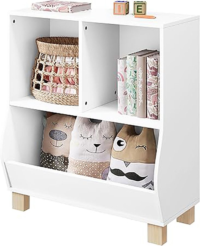EUGAD Bücherregal, 1-tlg., mit 3 Fächern, günstig online kaufen
