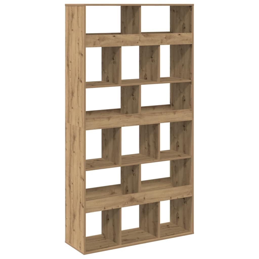 vidaXL Bücherregal Bücherregal Artisan-Eiche 100x33x187,5 cm Holzwerkstoff, 1-tlg.