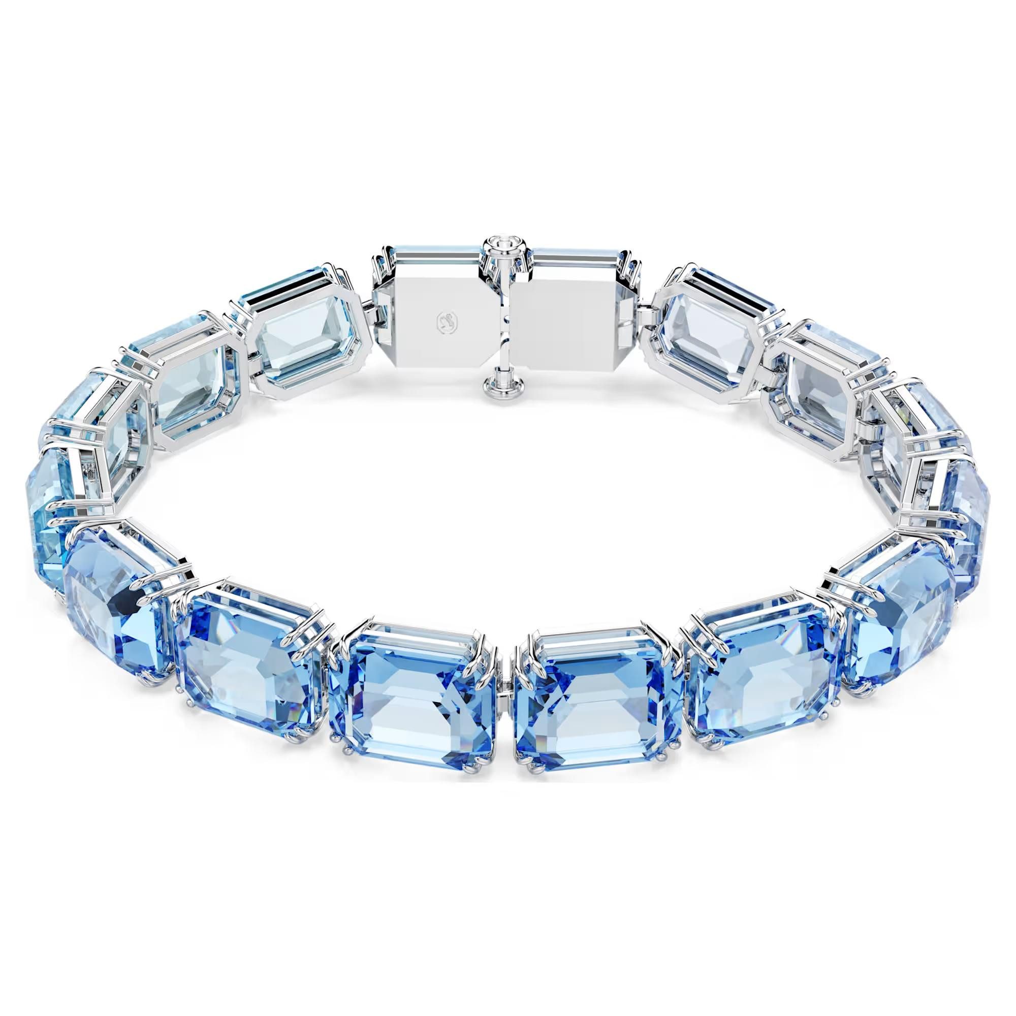 Armband Swarovski Armband Millenia 5694135 Farbverlauf, Blau, Rhodiniert, Gr.M