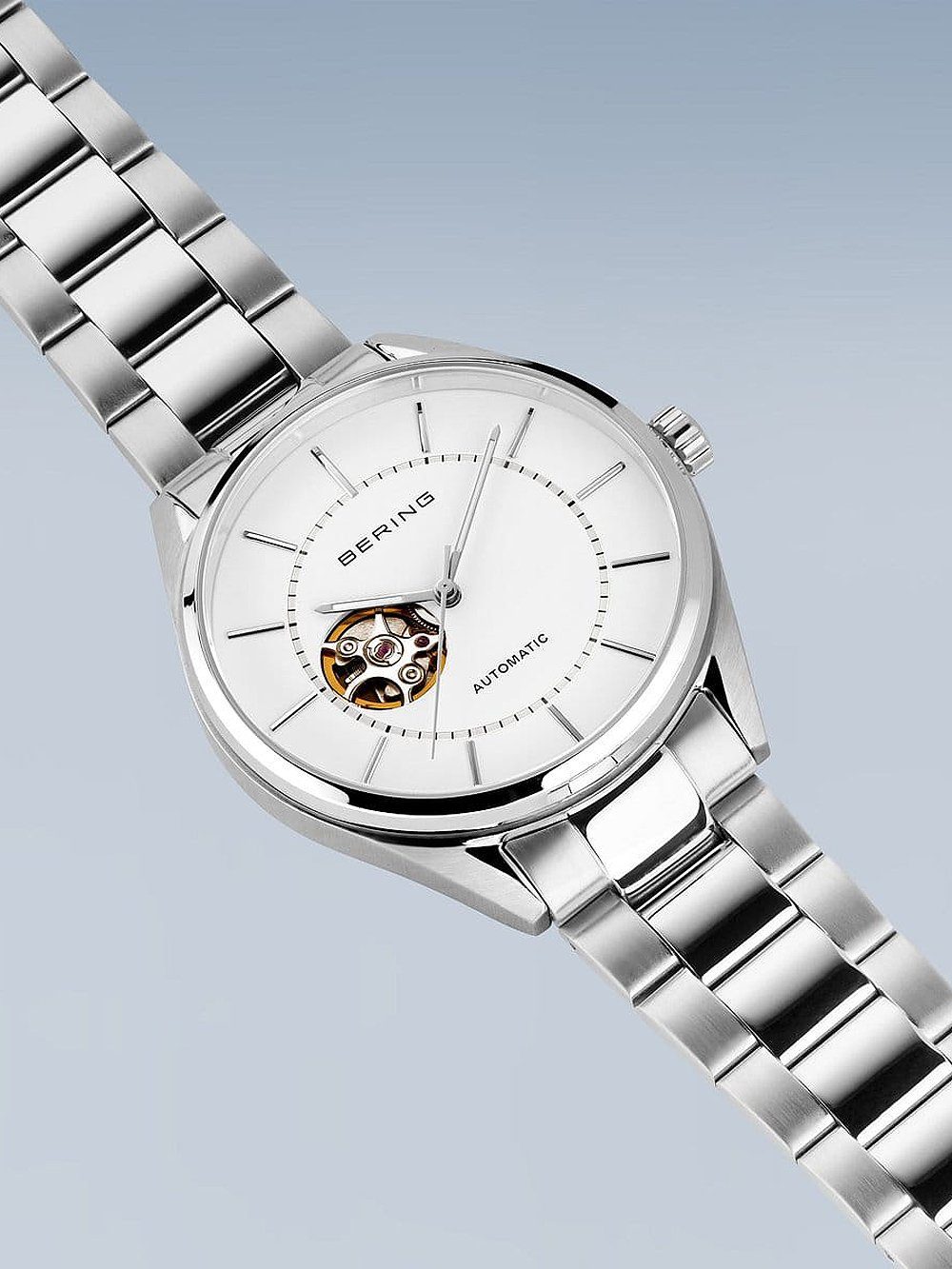 Bering Automatikuhr Bering 16743-704 Automatik Herrenuhr 43mm 3ATM Bering 16743-704 Automatik Herrenuhr 43mm 3ATM