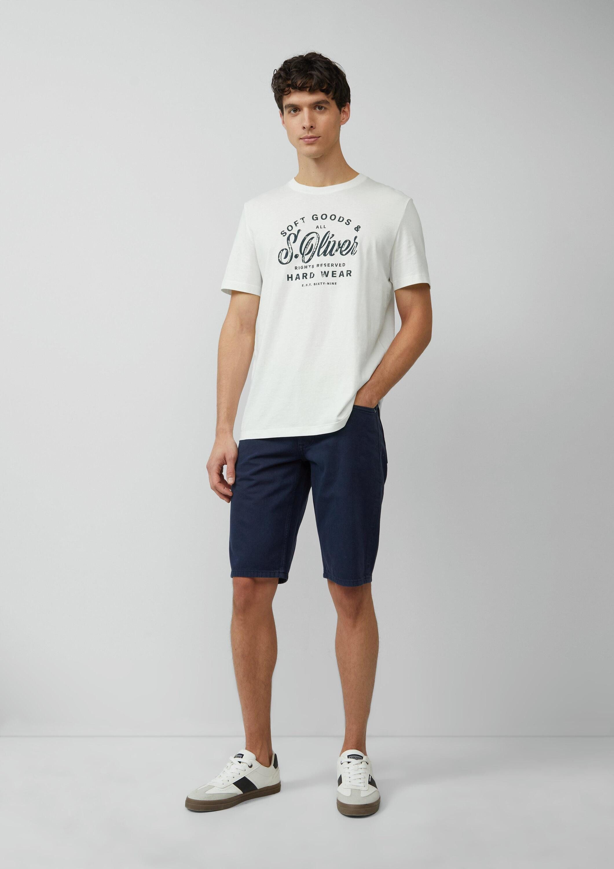 s.Oliver Шорти Джинси-Hose Bermuda-Jeans / Regular Fit / Mid Rise