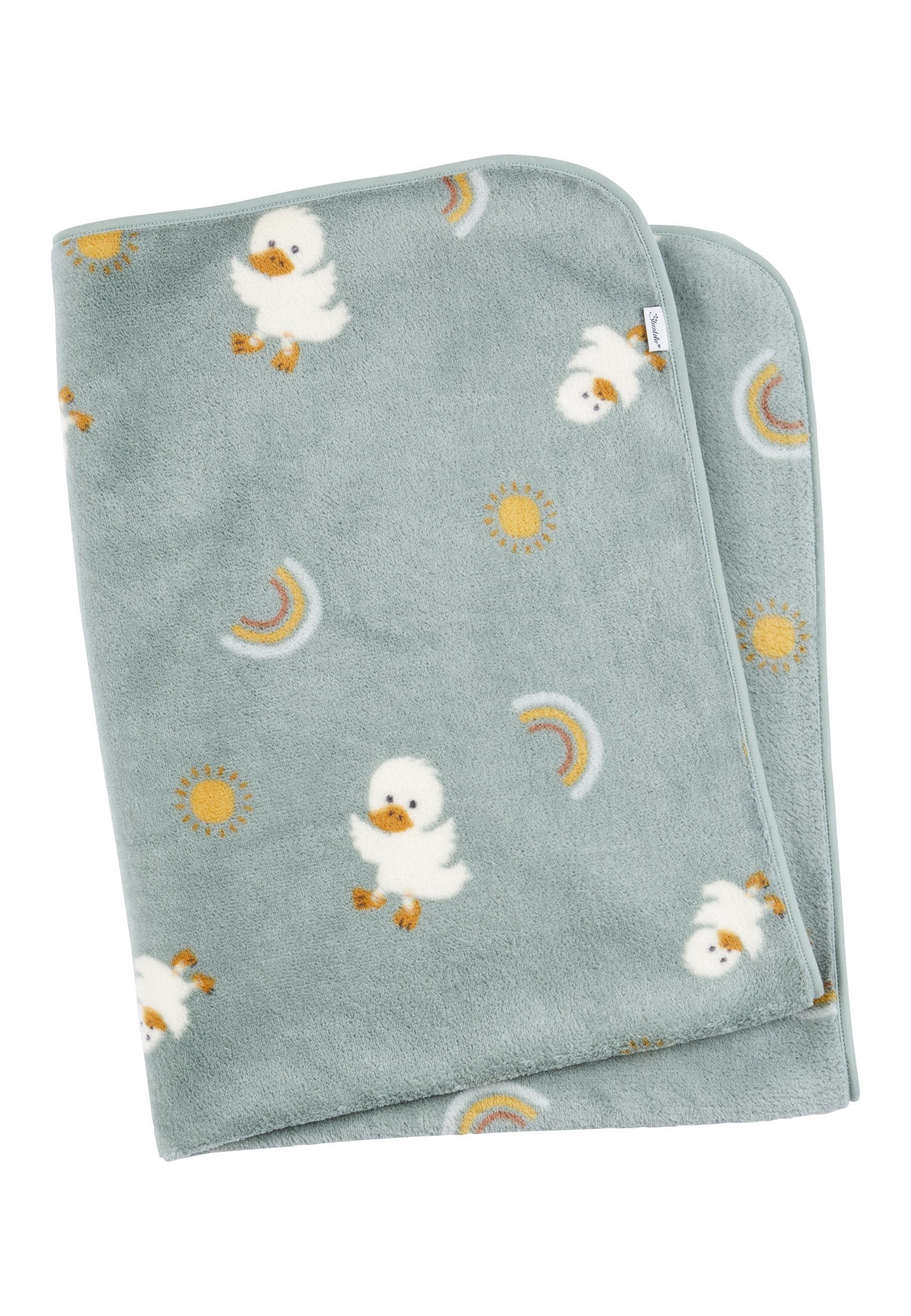 Babydecke Babydecke Plüsch ENTE Edda, Sterntaler® – Bild 5 von 5