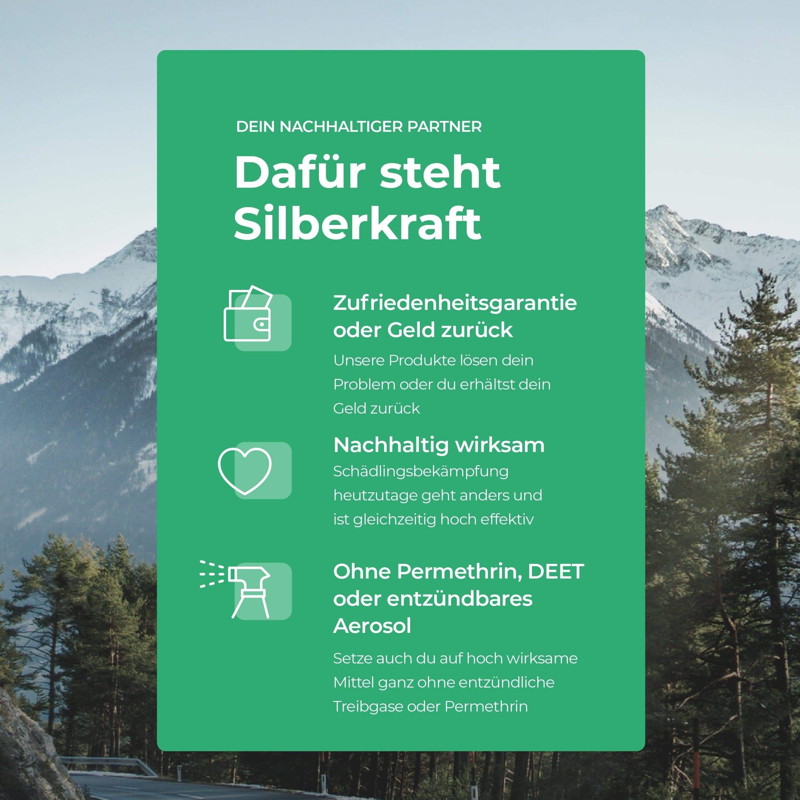 Silberkraft Insektenspray Milbenspray für Hunde & 100 1-St. ml, Katzen