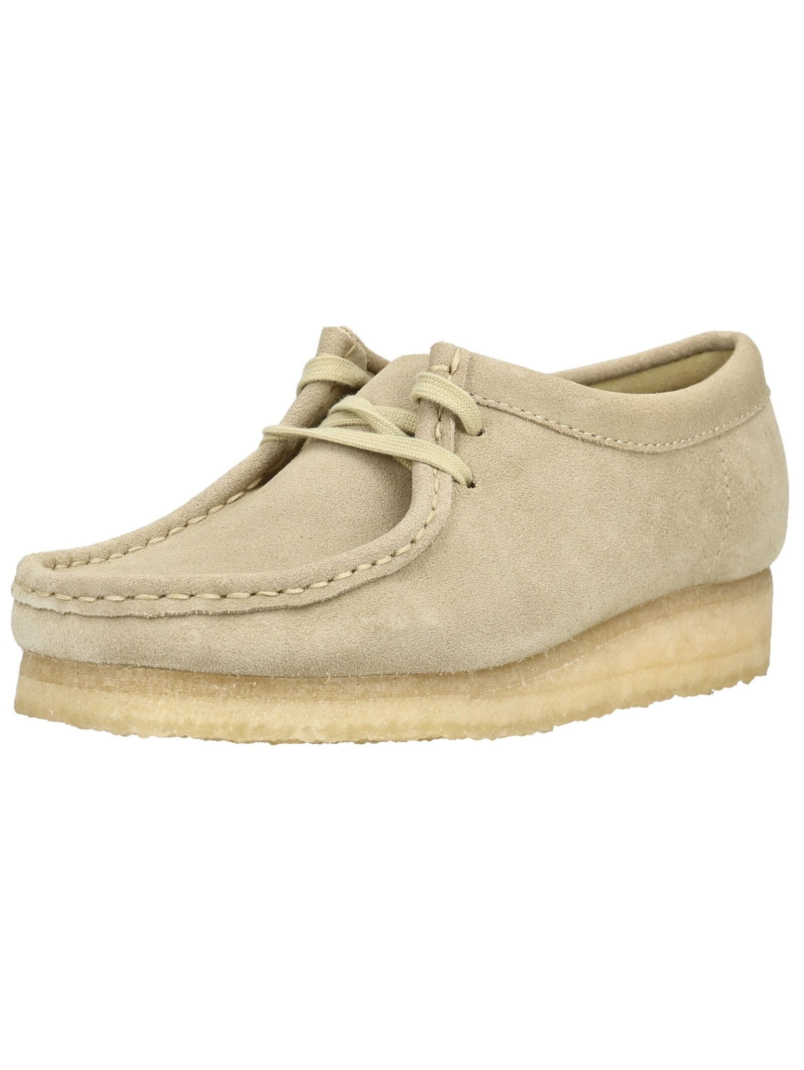 Clarks Clarks Halbschuhe Veloursleder Schnürschuh