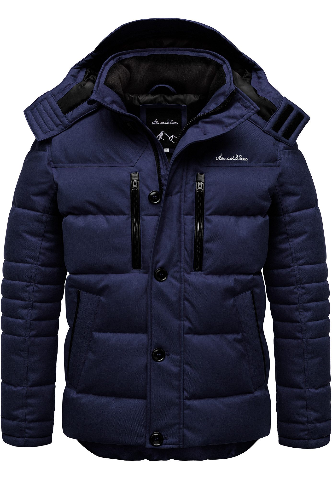 Amaci&Sons Winterjacke WACO Winterjacke Herren Gefütterte günstig online kaufen
