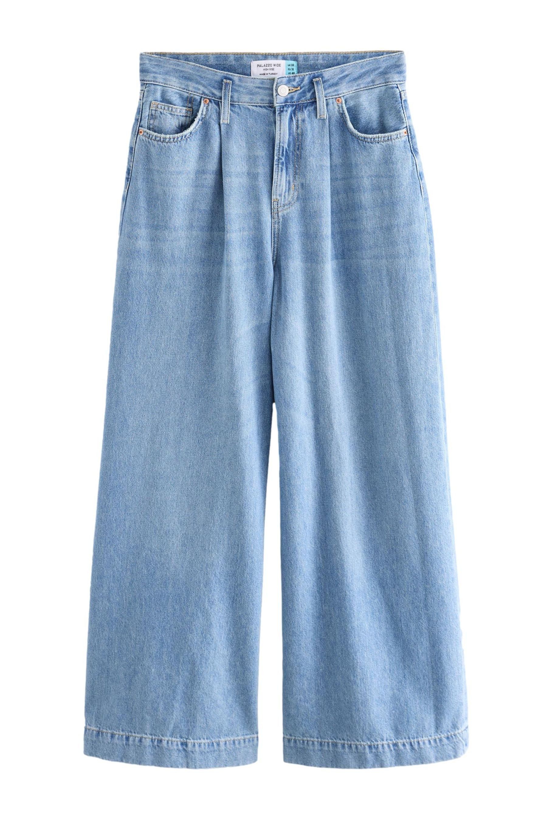 Next Weite Jeans Palazzo-Jeans mit weitem günstig online kaufen