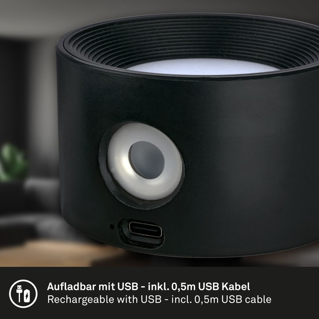 Briloner Leuchten Wandleuchte 2899025B, Dimmfunktion, LED fest integriert, günstig online kaufen