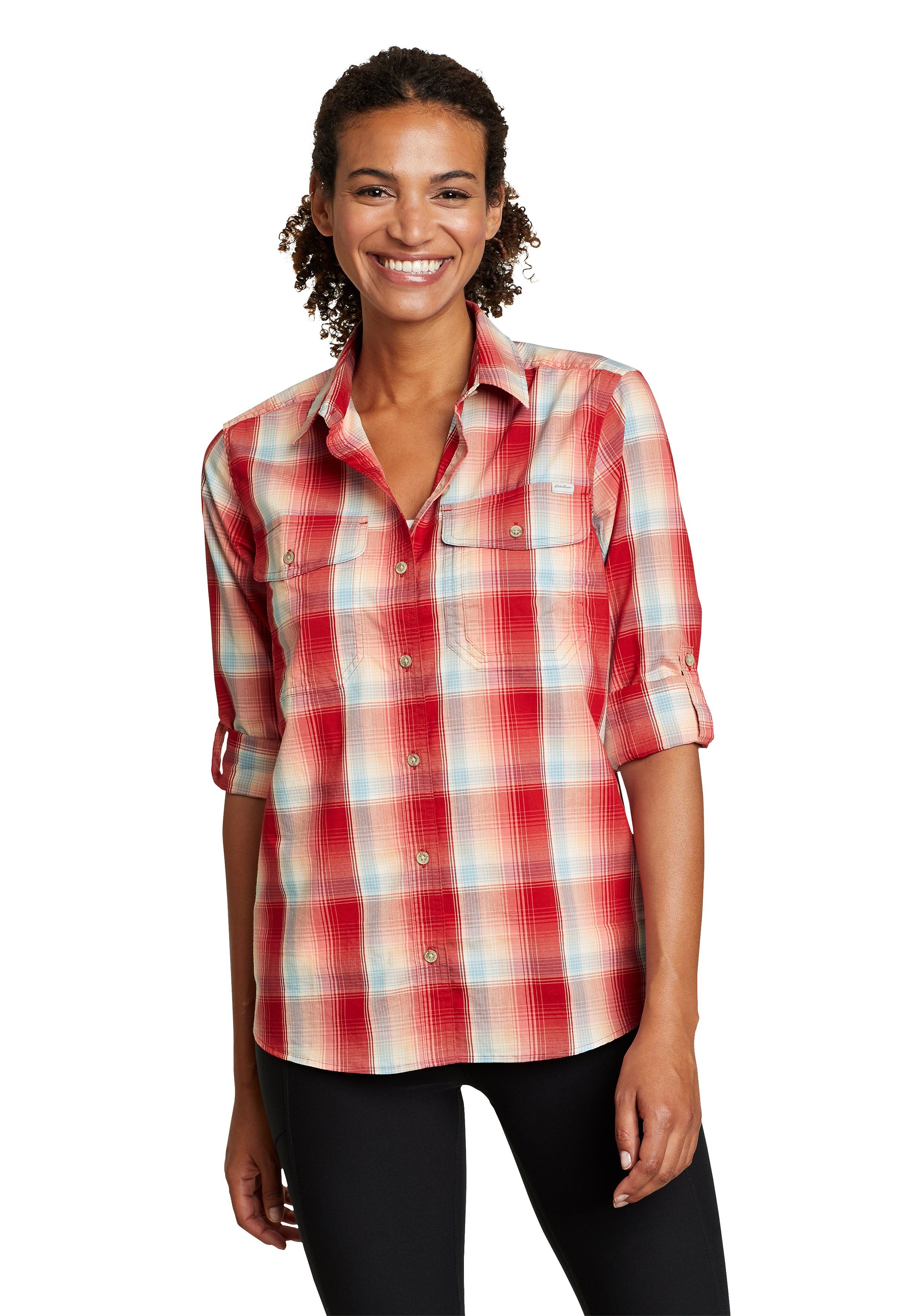 Eddie Bauer Funktionsbluse Pro Creek Bluse - Langarm