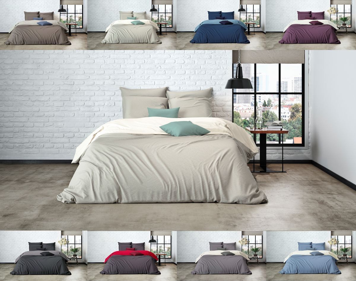 mistral home Wendebettwäsche Uni Einfarbig Wende Bettwäsche Mistral Home Ed günstig online kaufen