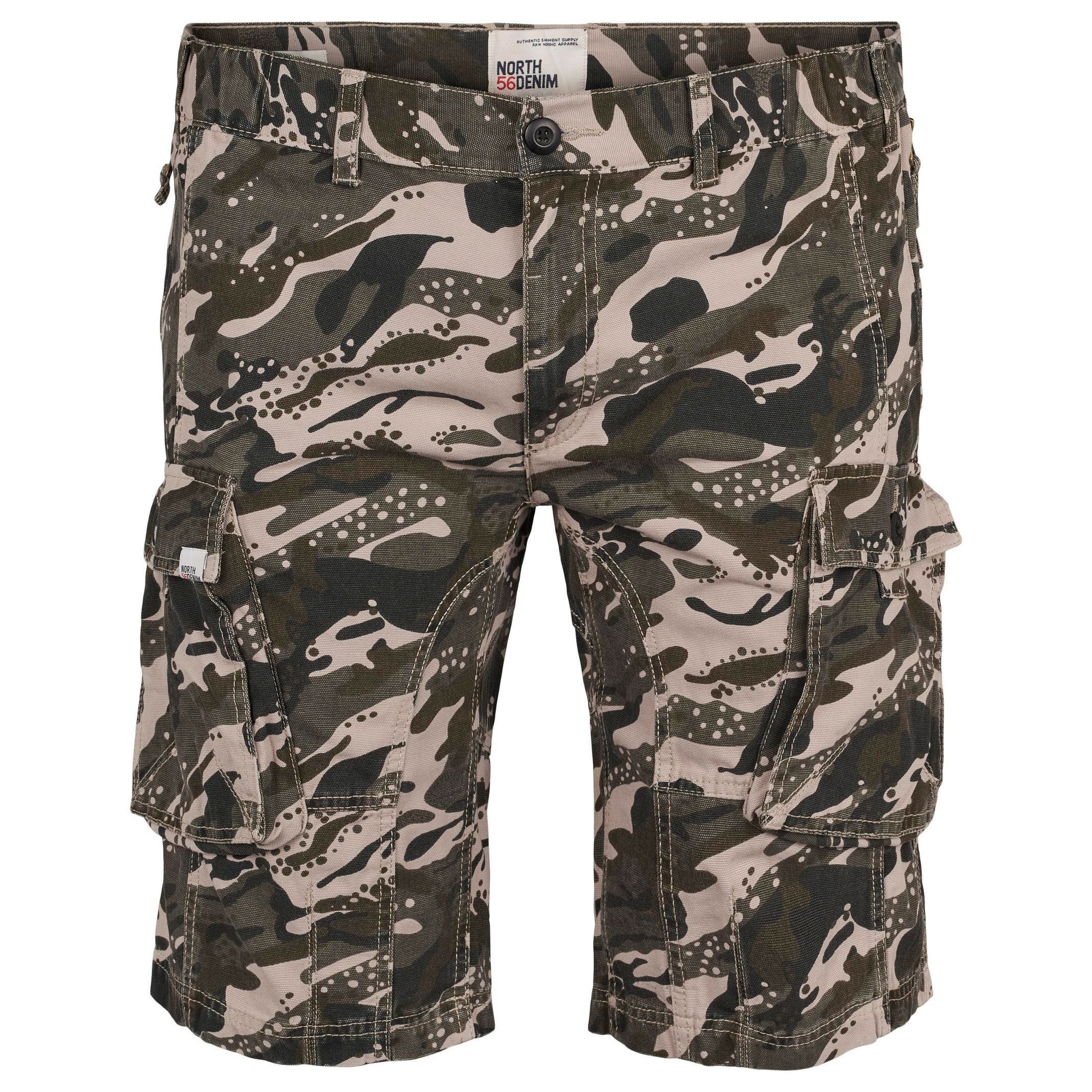 north 56 4 Cargoshorts Camouflage Cargo günstig online kaufen