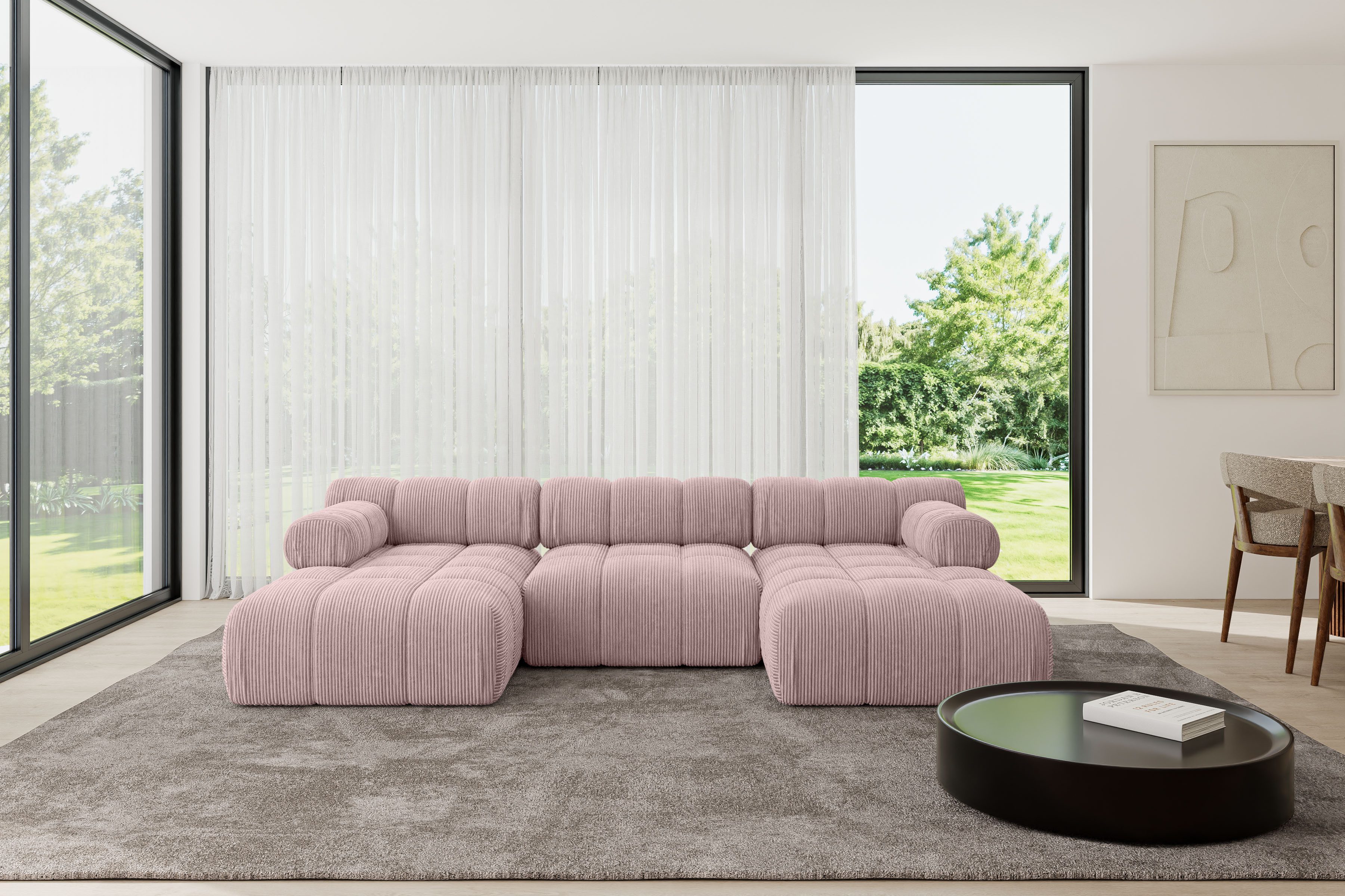 ALTDECOR Wohnlandschaft Tesso-U1, Corner Sofa U-Form günstig online kaufen