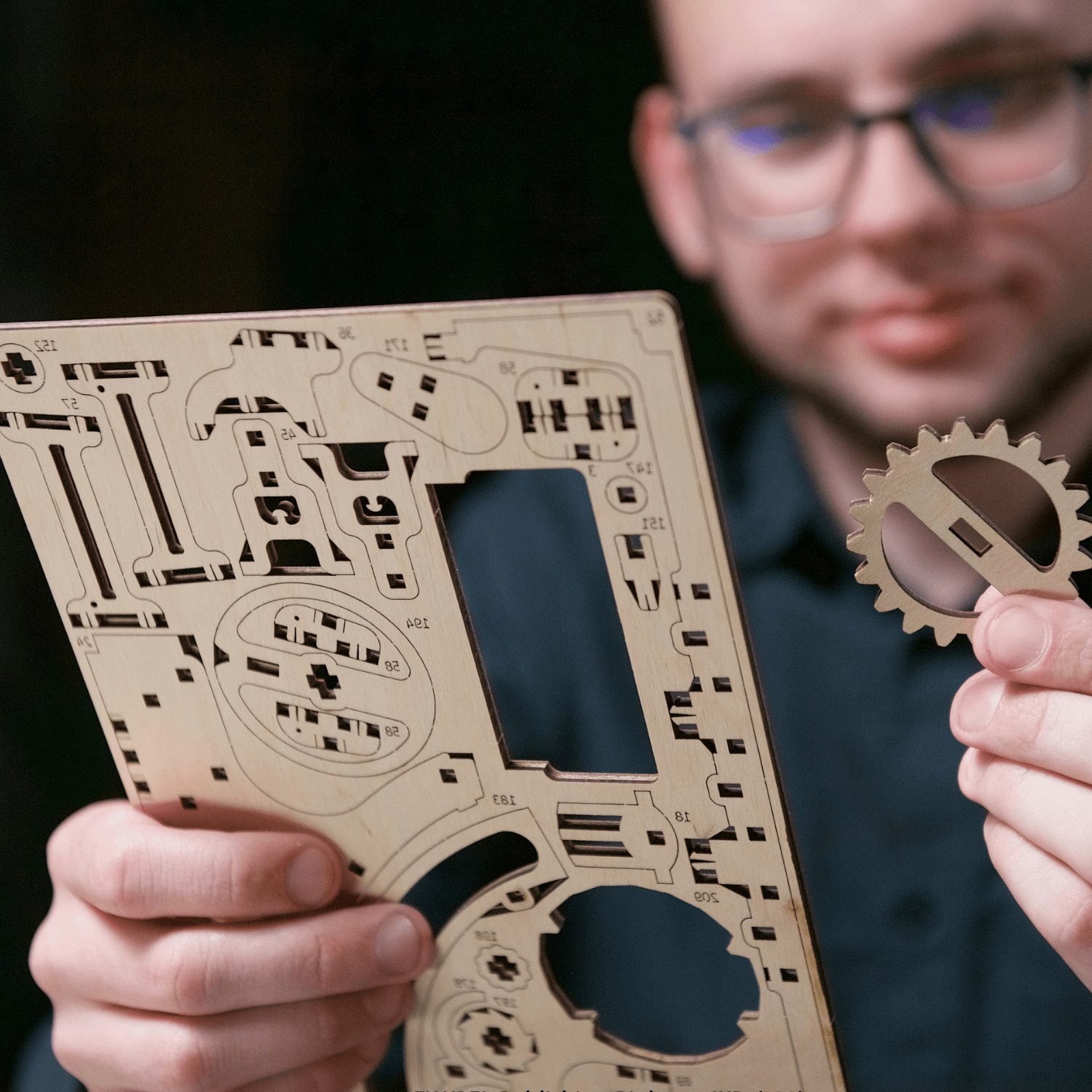 UGEARS Modellbausatz Quidditch Pinball Harry Potter Flipper aus Holz, (402-tlg) – Bild 4 von 5