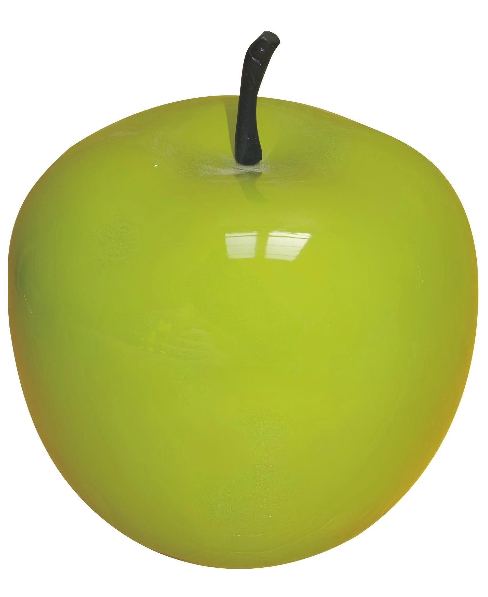 Xlmoebel Dekofigur Apfel Gartenfigur aus hochwertigem Material im modernen Design (Apfel Material: Kunststoff 24 x 21 cm), Hergestellt in Europa
