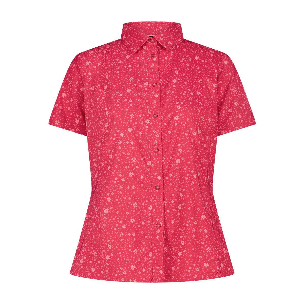 CMP Outdoorbluse Woman Shirt Leichte, atmungsaktive Damenbluse mit Blumenmuster, ideal für