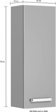 Saphir Badmöbel-Set Quickset 311 6-teilig, Waschbeckenunterschrank und LED-Spiegelschrank, (Set, 6-St), inkl. Türdämpfer, Badezimmer-Set ohne Waschbecken, Badezimmer Schrank