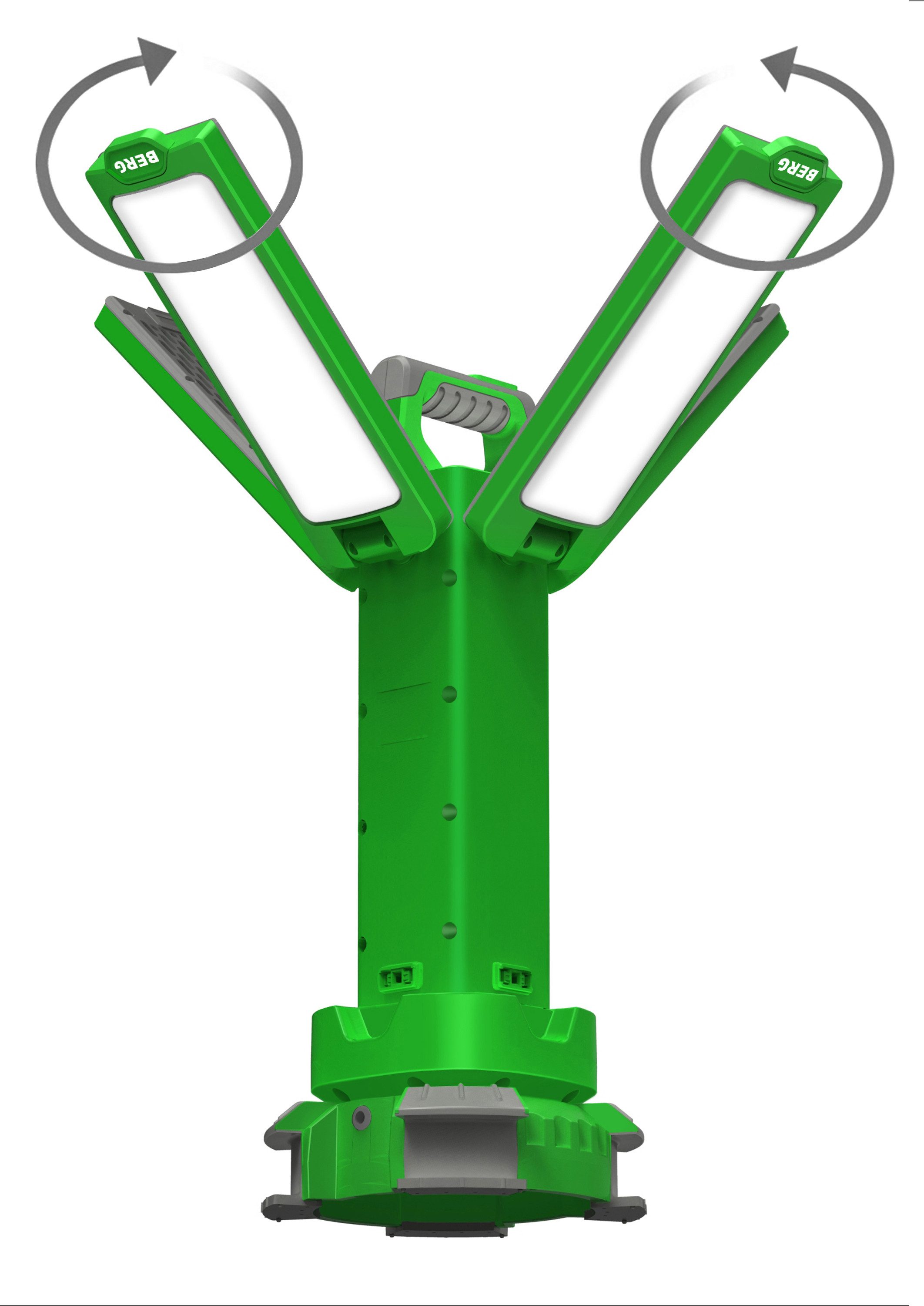 BERG TECTOOL LED Arbeitsleuchte BCL FLEX 360° BLUETOOTH STAR LED 200 TS [230V-EU], dimmbar, LED fest integriert, 3000K, 4500K, 6500K, per App steuerbar