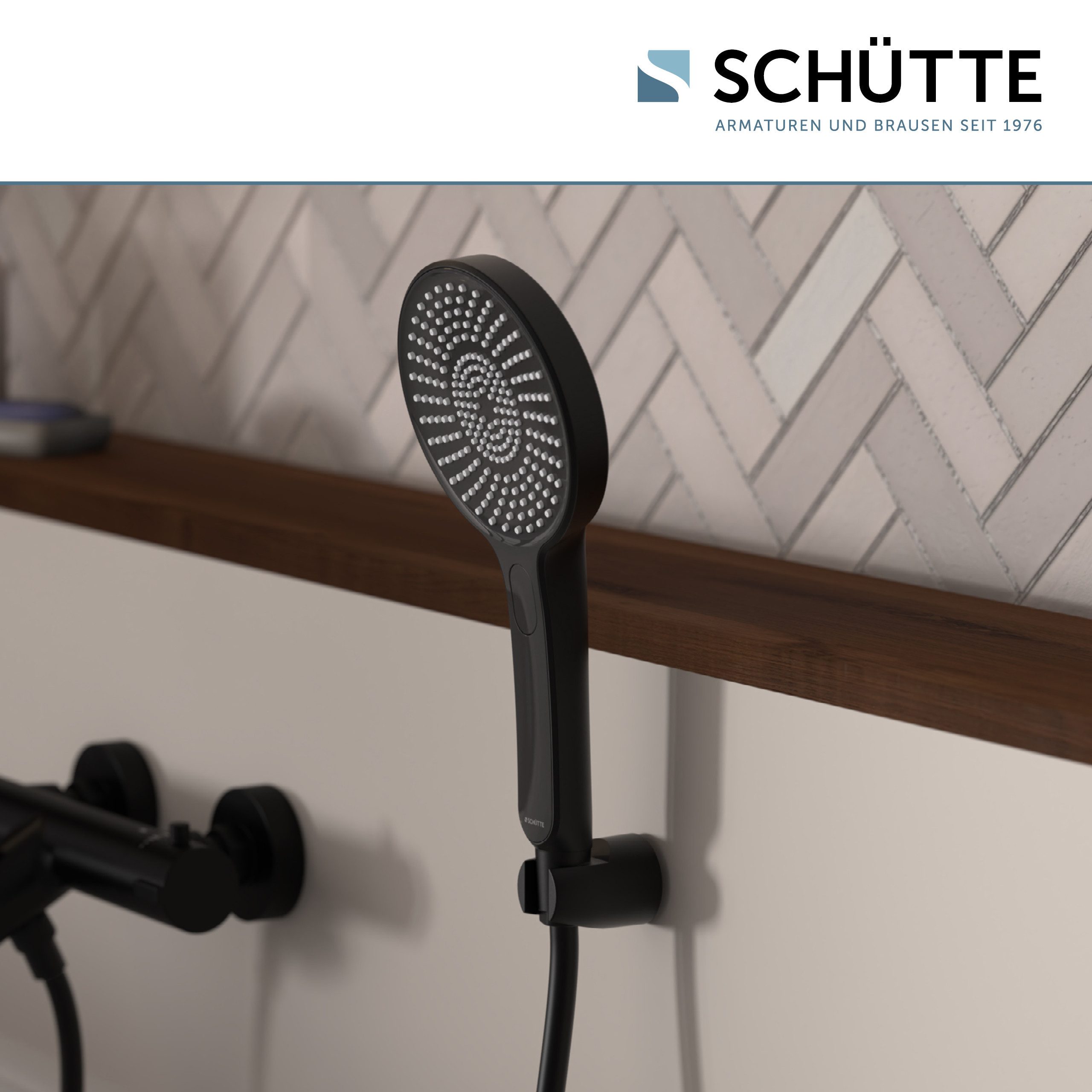 Schütte Handbrause KARIBIK, 3-fach verstellbar, mit Antikalknoppen, wassers günstig online kaufen