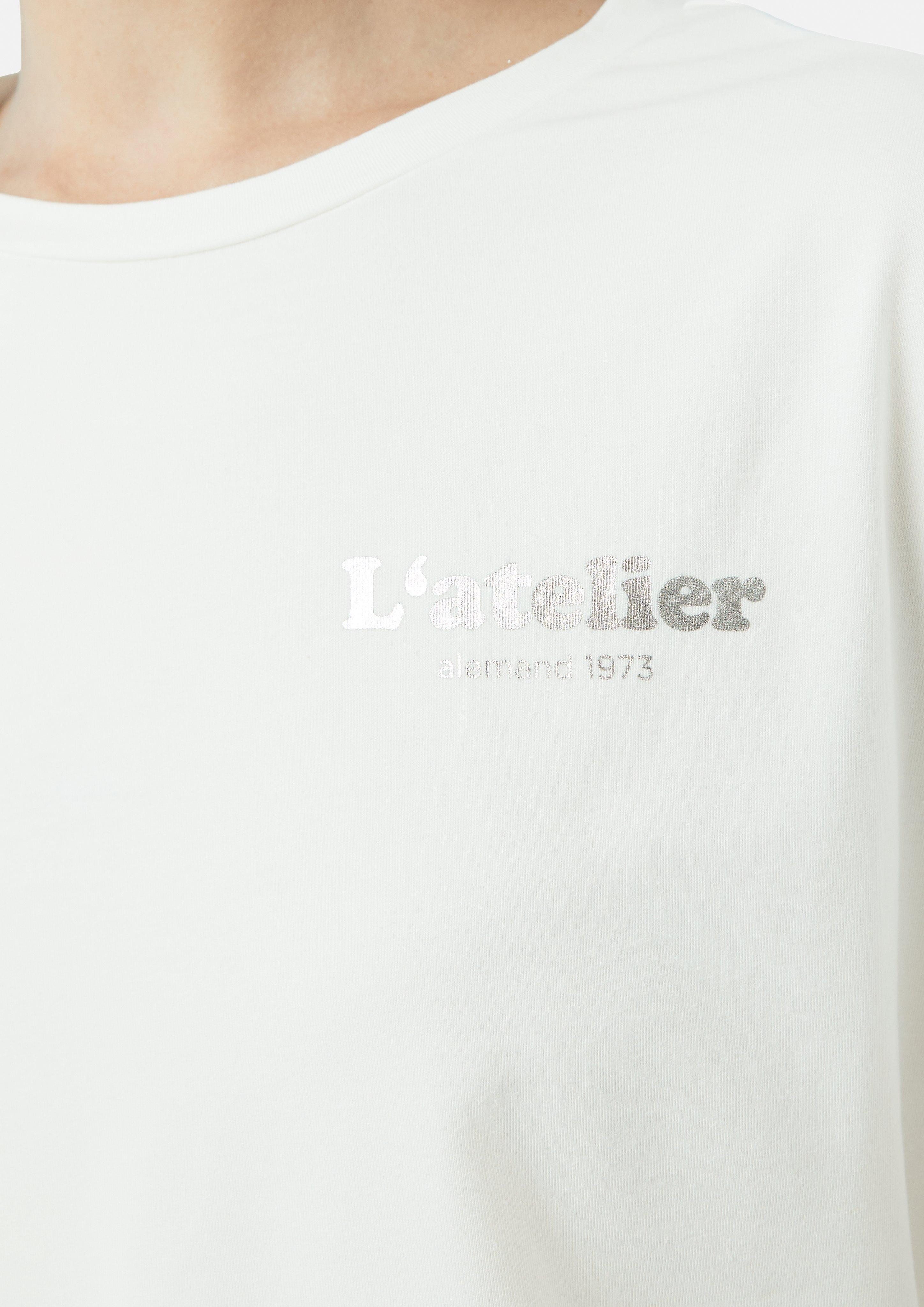 Comma Kurzarmshirt T-Shirt im Loose Fit günstig online kaufen