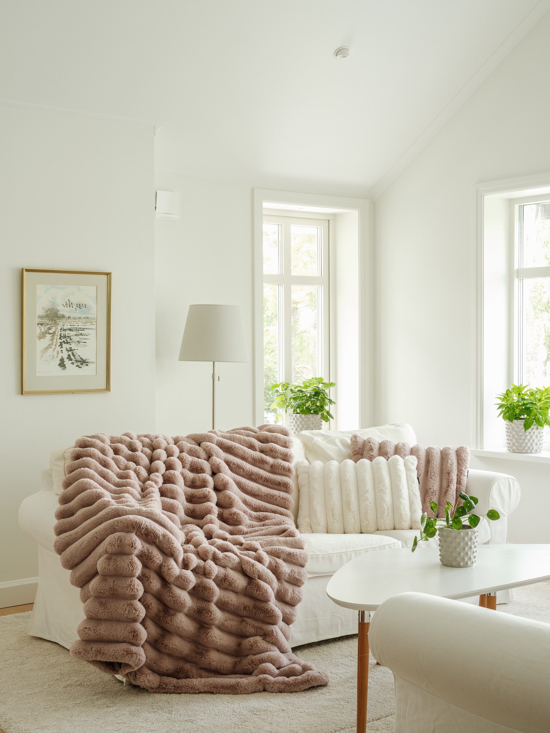 Wohndecke Trendige Kuscheldecke Felloptik 140x220 cm, günstig online kaufen