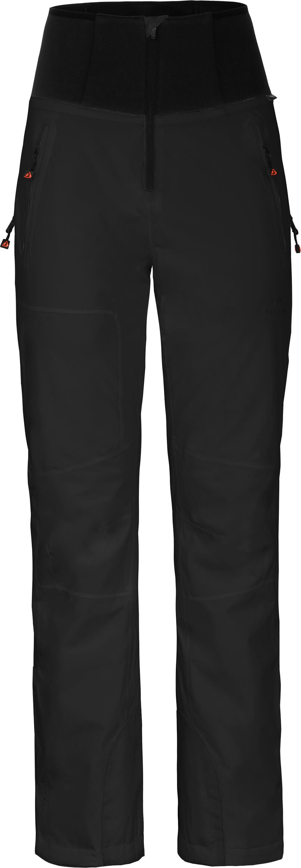 Bergson Skihose MIEN Slim Damen Skihose, wattiert, 20000 mm Wassersäule, Normalgrößen, schwarz