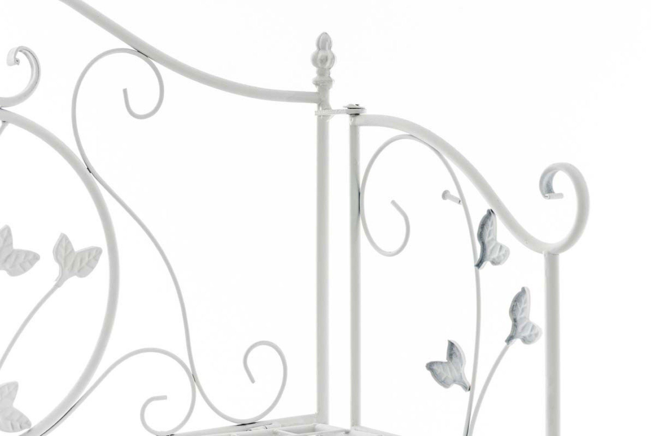 x x Pflanzenständer xT): TPFGarden den Blumenständer - weiß 158 - mit Aaron 60 33 - cm Pflanzengestell, (HxB Pflanzenregal, 4-stöckiges Blumenregal Maßen Standregal