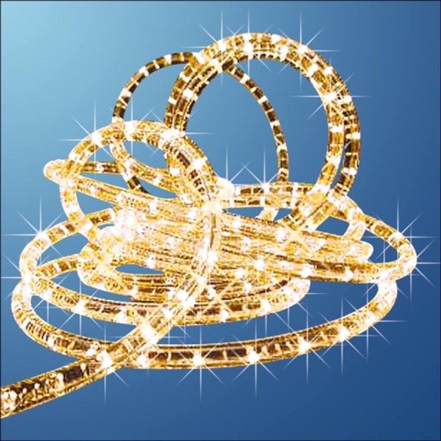 BURI LED Baum LED Lichtschlauch klar