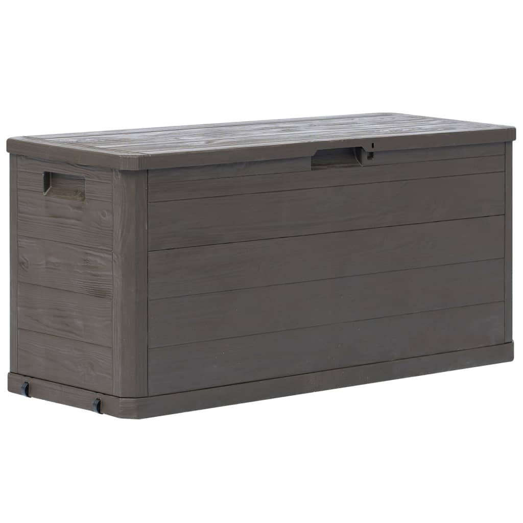 furnicato Gartenbox Garten-Aufbewahrungsbox 280 L Braun (1 St)