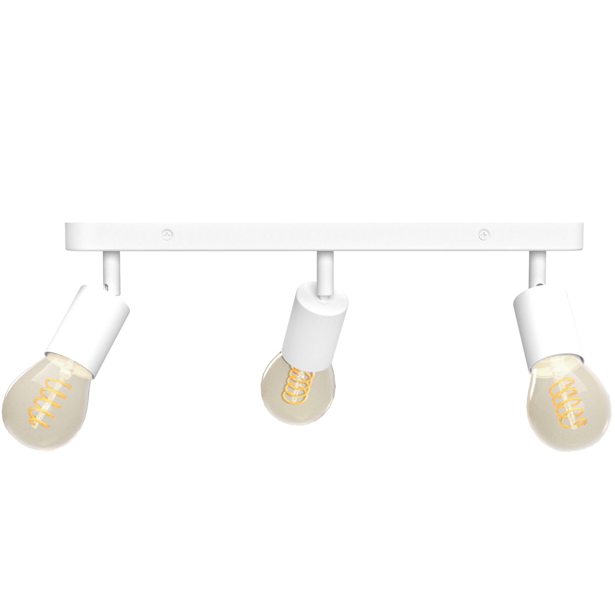 linovum LED Aufbaustrahler AWORA Deckenlampe 3 flammig weiß LED dimmbar extra warmweiß Deckenspot, Extra Warmweiß