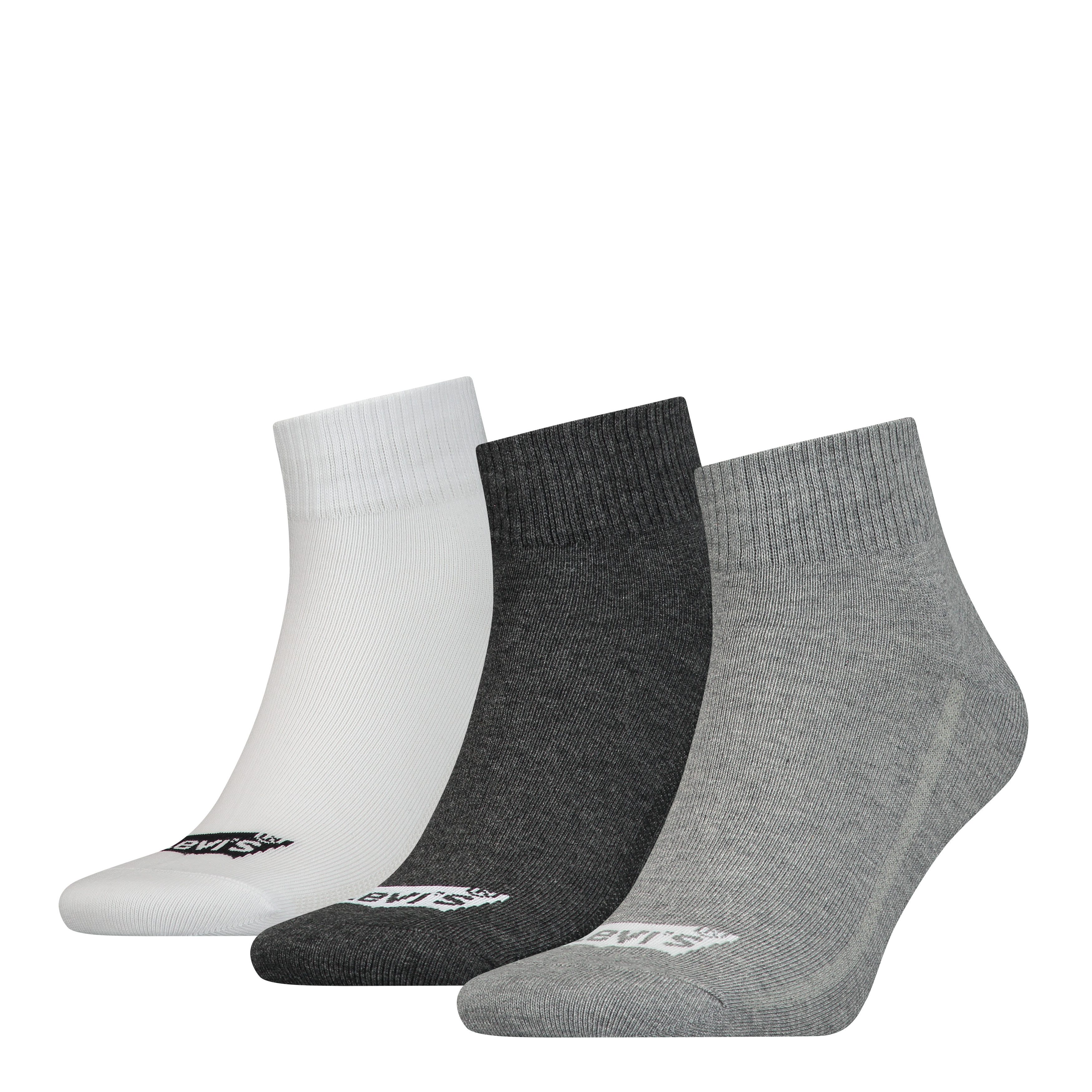 Socken LEVIS MID CUT BW LOGO RECYCL CO 3P